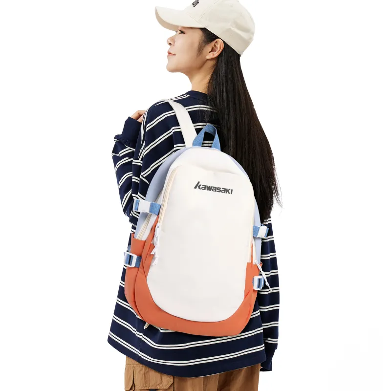 Kawasaki Fabric Backpack Laptop Bag Regular Unisex Multicolor-11