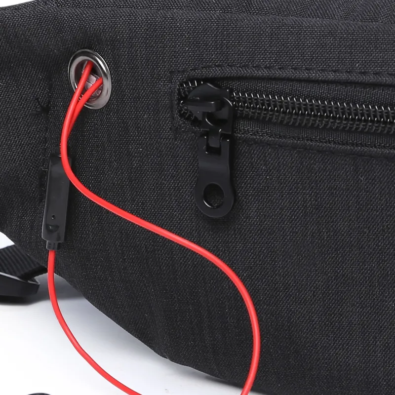 Kawasaki Polyamide Fanny Pack, Crossbody Bag, Sling Bag, Backpack Unisex Multicolor-9