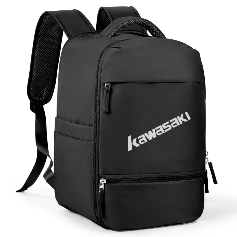 Kawasaki Fabric Backpack And Laptop Bag Regular Unisex Multicolor-2