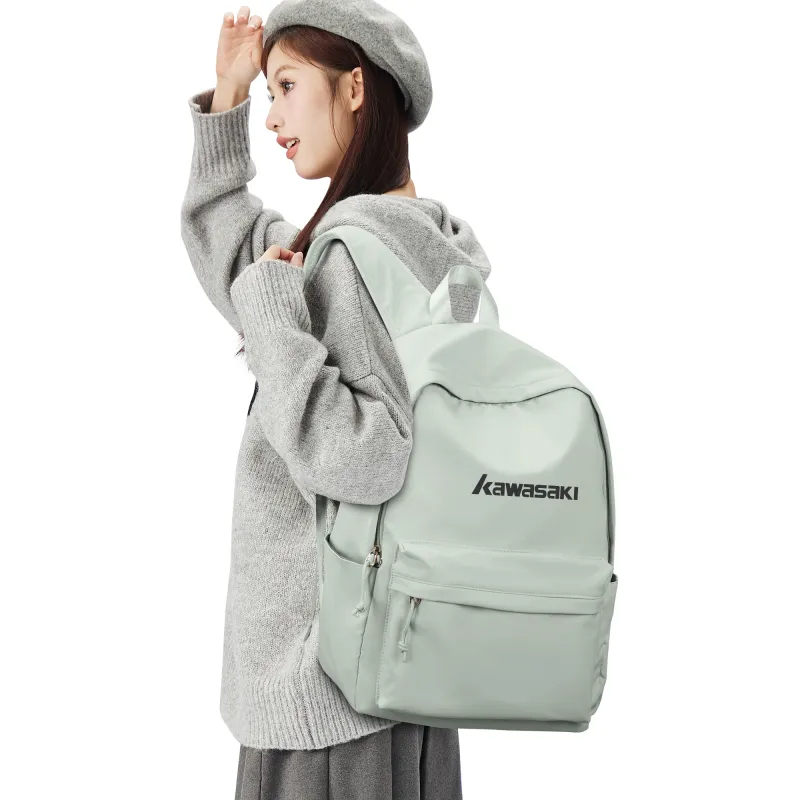 Kawasaki Fabric Backpack Laptop Bag Regular Unisex Multicolor-28