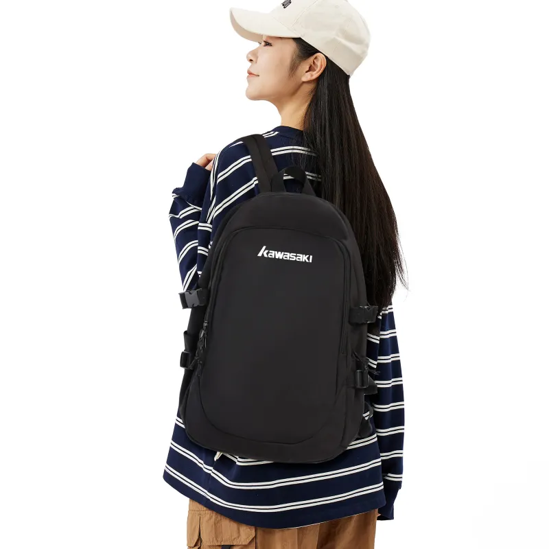 Kawasaki Fabric Backpack Laptop Bag Regular Unisex Multicolor-17