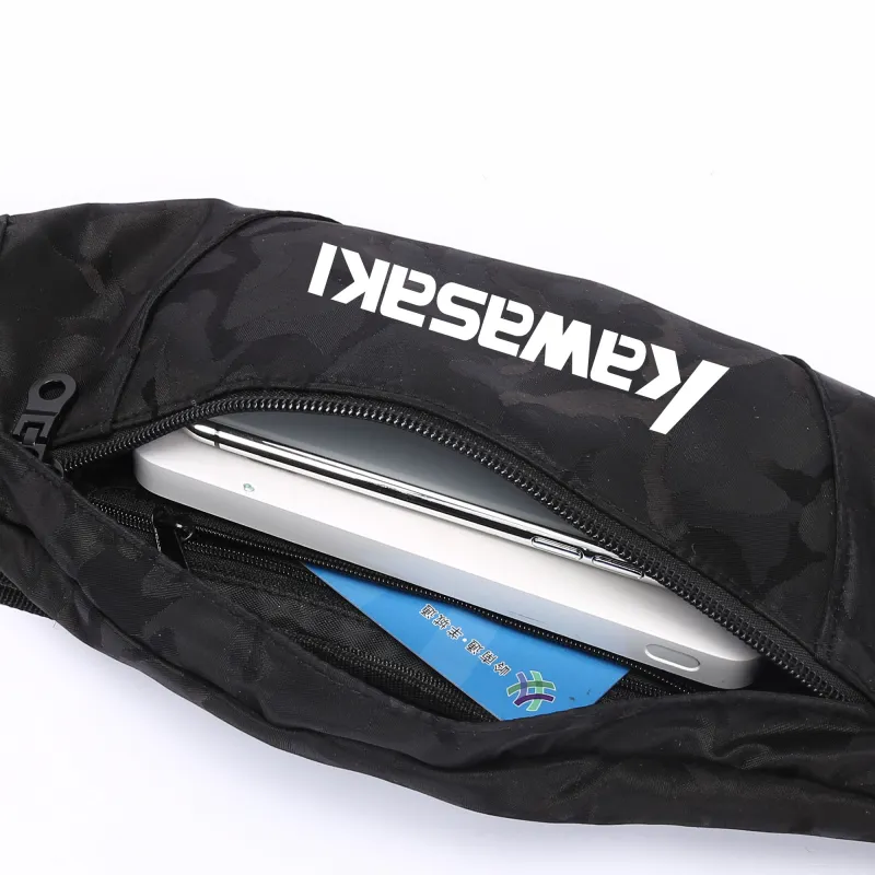 Kawasaki Polyamide Fanny Pack, Crossbody Bag, Sling Bag, Backpack Unisex Multicolor-28
