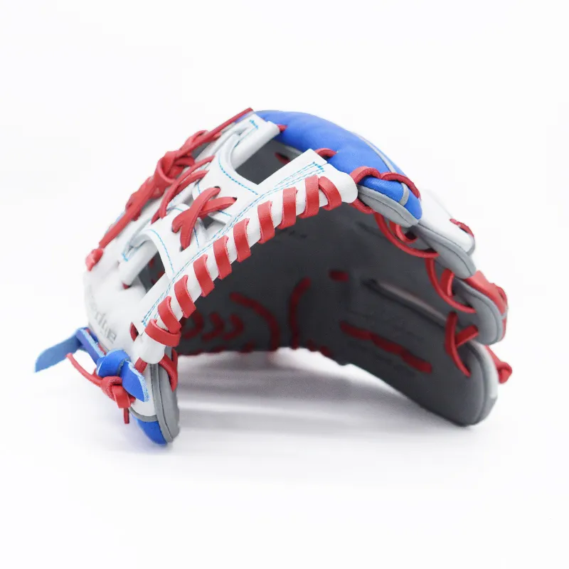 SSK Baseball Gloves Catcher's Glove Top Grain Cow Leather White Snake Color Scheme-3