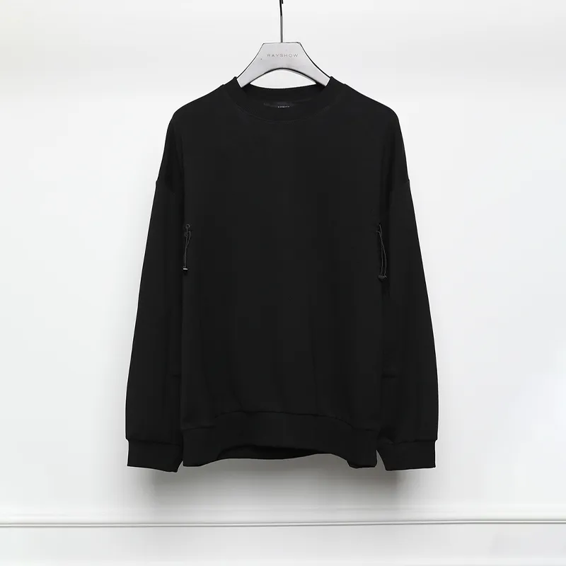 RAYSHOW Sweatshirts Men Black-3