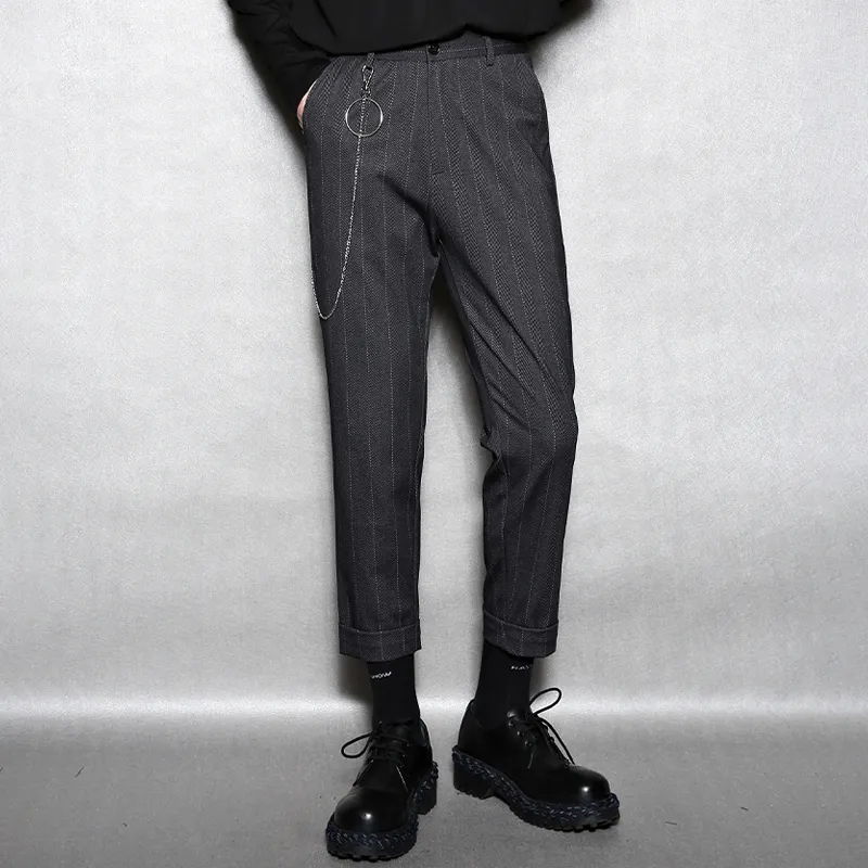 RAYSHOW Suit Trouser Men's Gray-2