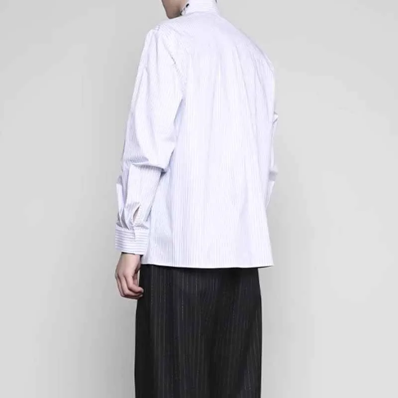 RAYSHOW Shirts Men Blue-1