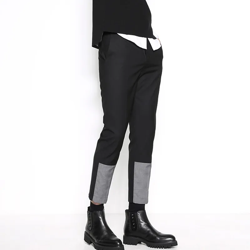 RAYSHOW Suit Trouser Men's Black-5