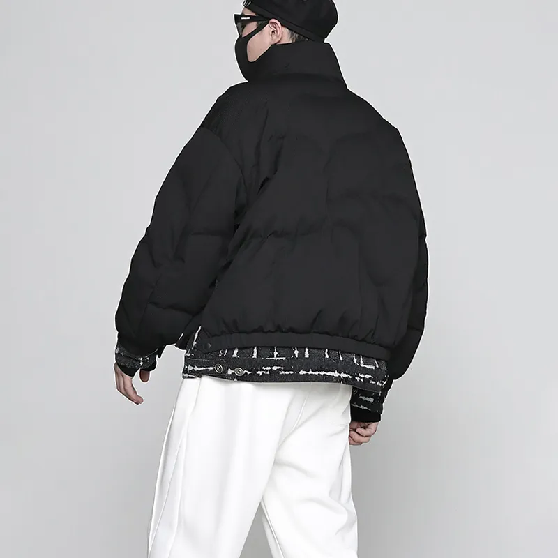 RAYSHOW Puffer Jacket Men's Black-1