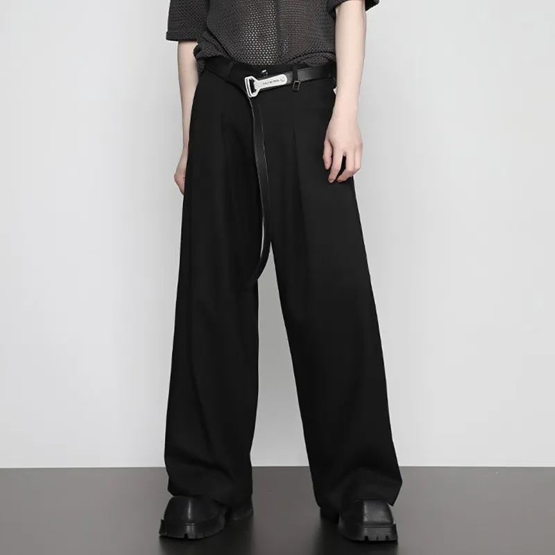 RAYSHOW Suit Trouser Men's Black-4