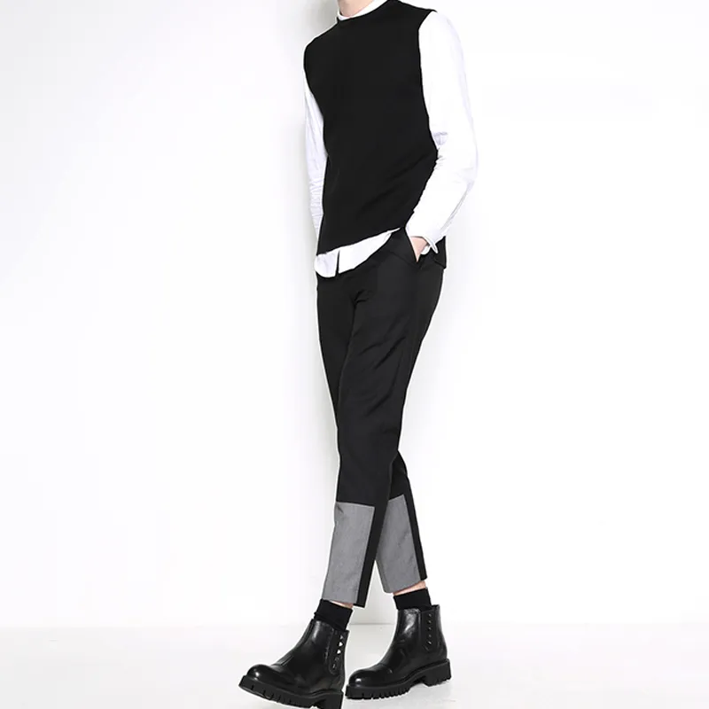 RAYSHOW Suit Trouser Men's Black-4