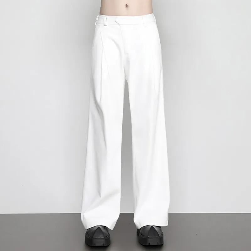 RAYSHOW Suit Trousers Men-3