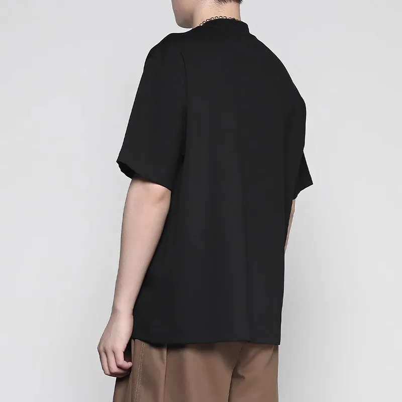 RAYSHOW T Shirts Men Black-1