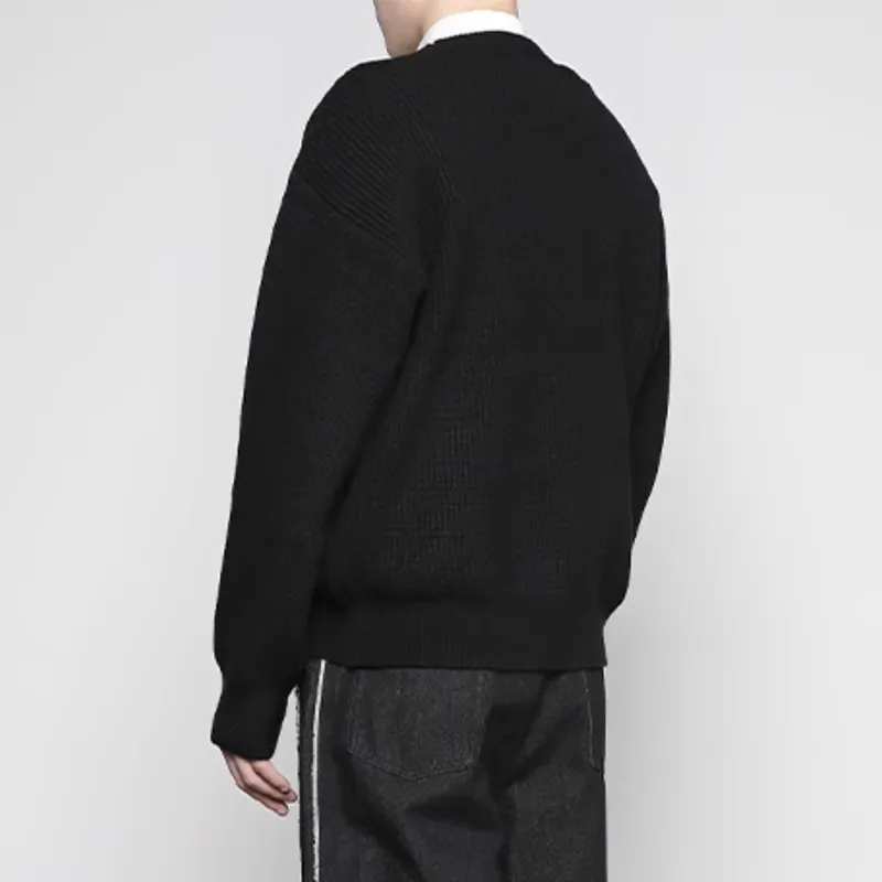 RAYSHOW Knitwear Men Black-1