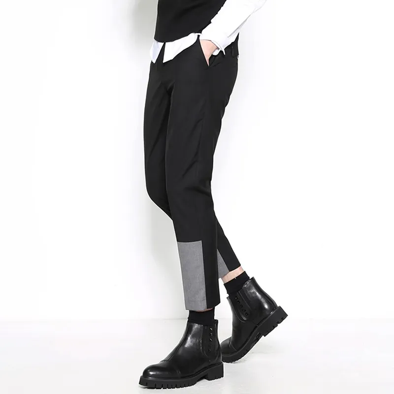 RAYSHOW Suit Trouser Men's Black-2