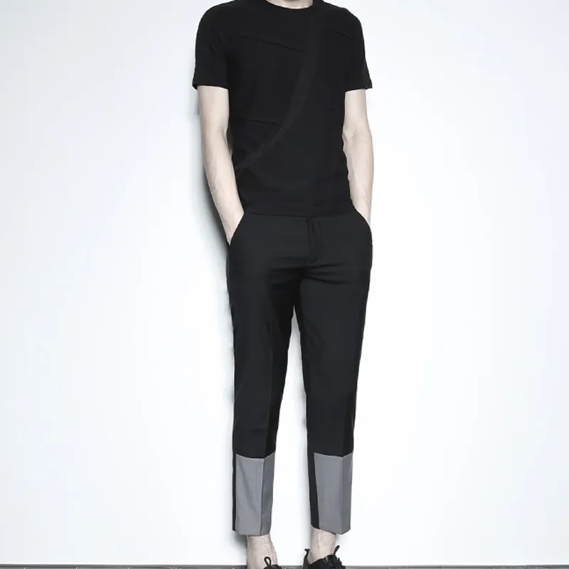 RAYSHOW Suit Trouser Men's Black-3