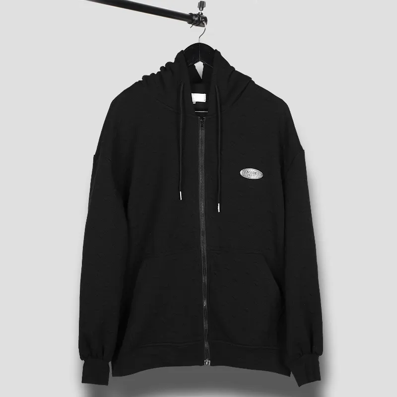 RAYSHOW Sweatshirts Men Black-2