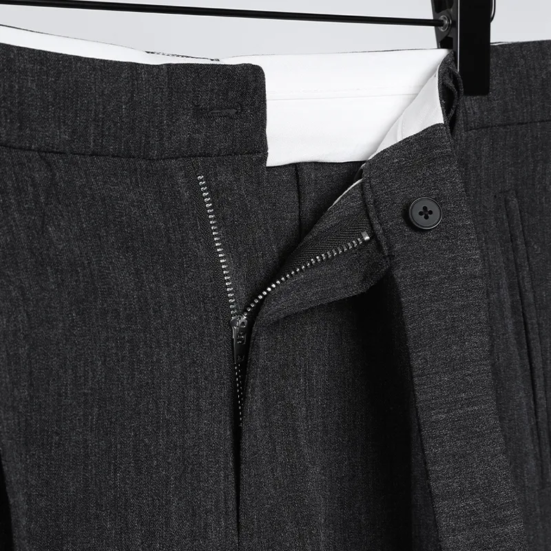 RAYSHOW Casual Pants Men's Gray-5