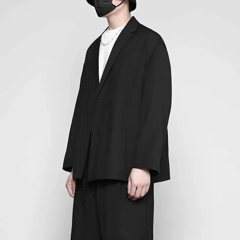 RAYSHOW Business Suit Men's Black-4