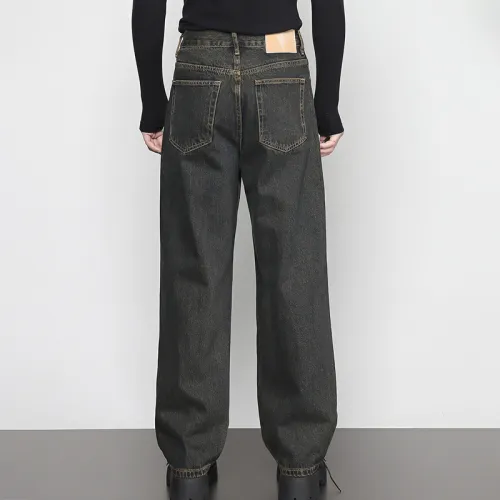 RAYSHOW Jeans Men Mud Blue
