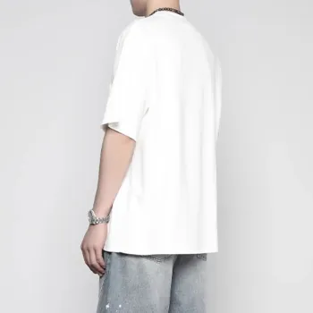 RAYSHOW T Shirts Men White