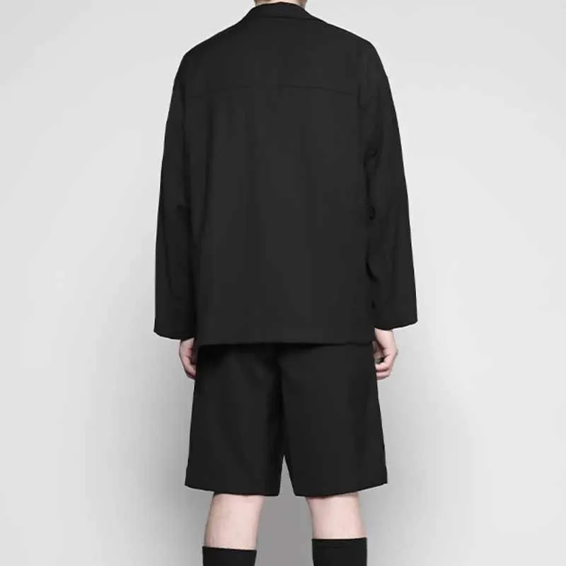 RAYSHOW Business Suit Men's Black-1