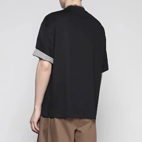 RAYSHOW T Shirts Men Black