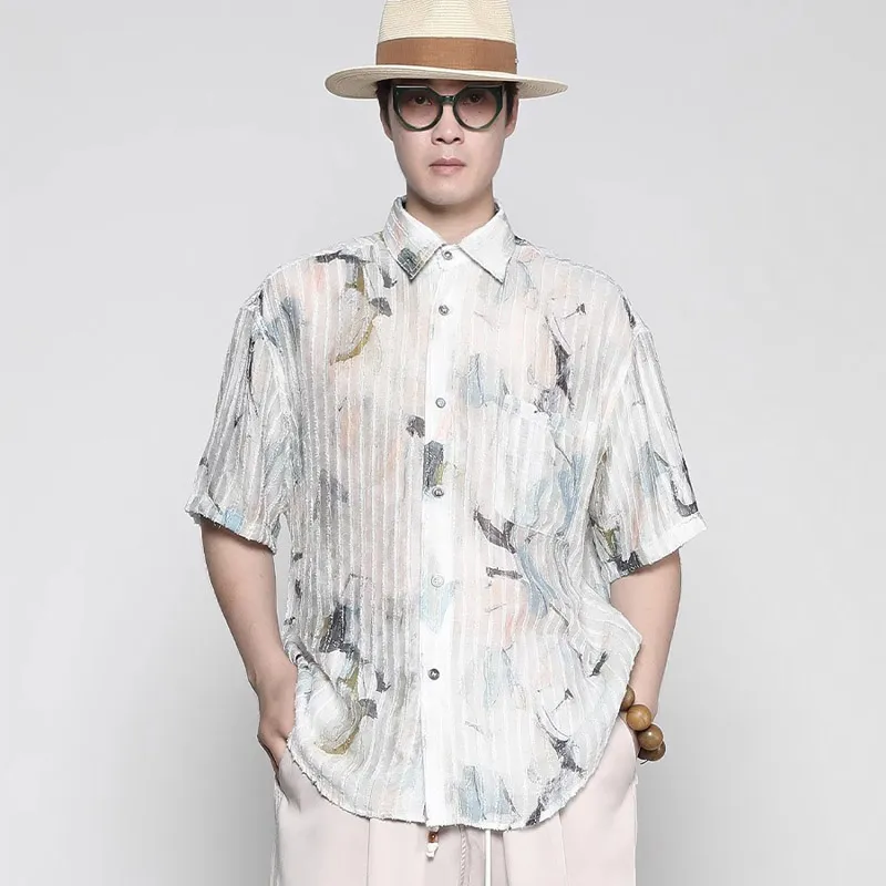 RAYSHOW Shirts Men Multicolor-3