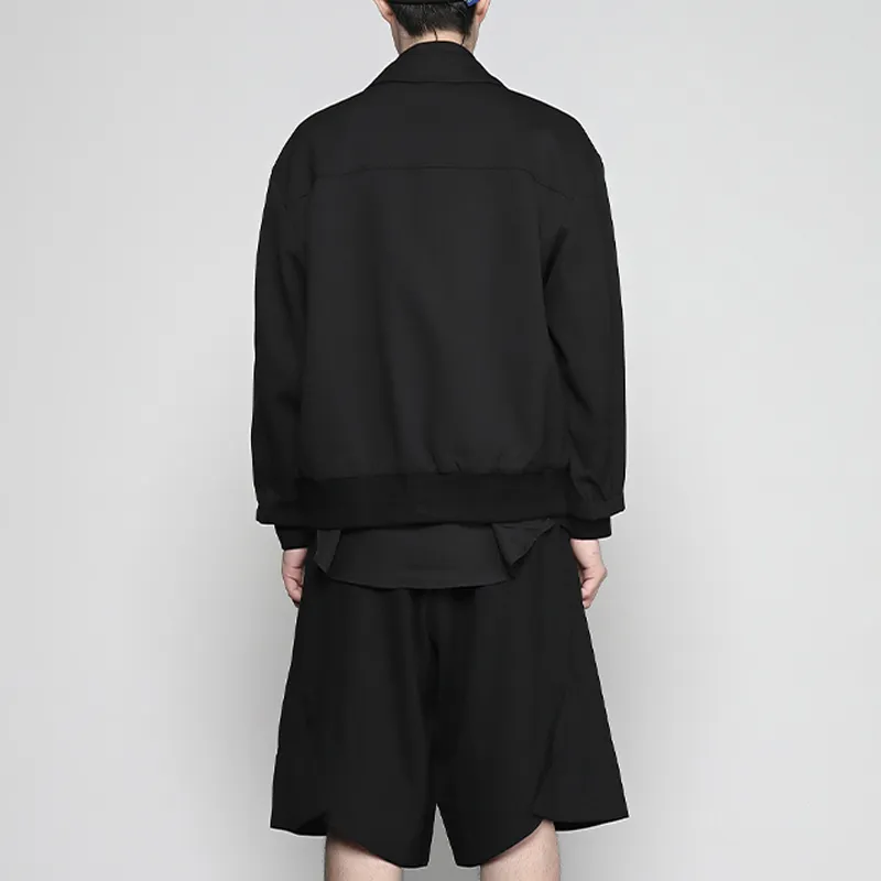 RAYSHOW Jackets Coats Men's Black-1