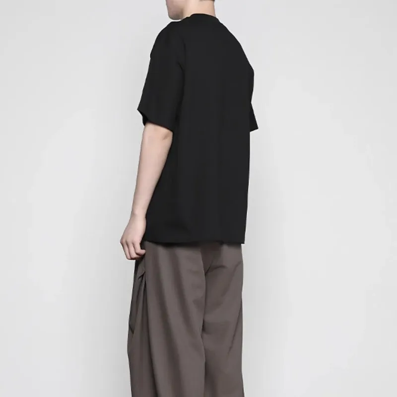 RAYSHOW T Shirts Men Black-1