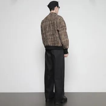RAYSHOW Jackets Coats Men's Coffee
