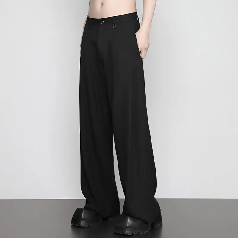 RAYSHOW Suit Trouser Men's Black-3