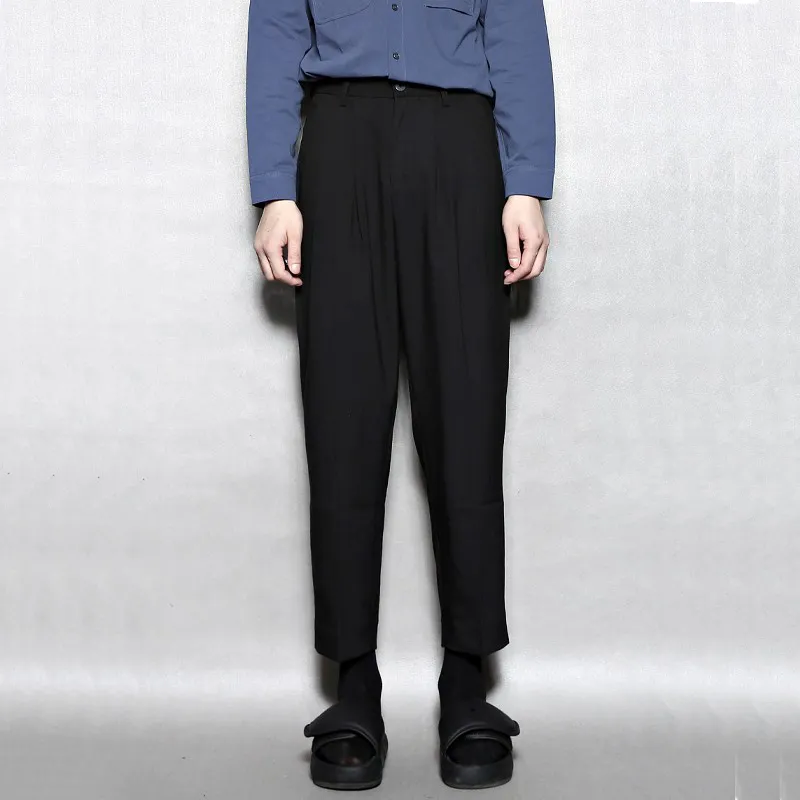 RAYSHOW Suit Trouser Men's Black-6