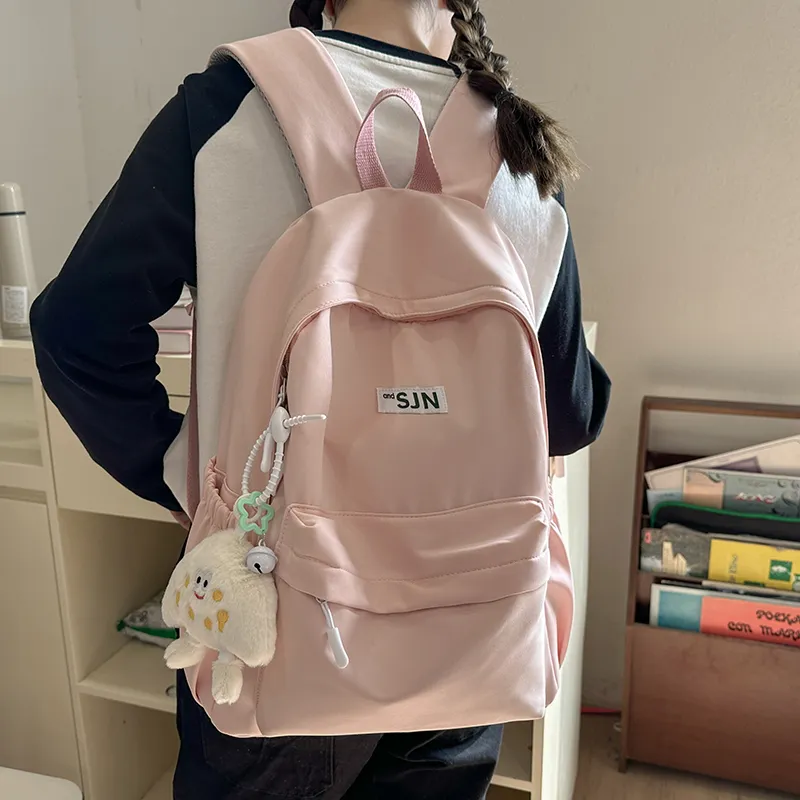 YUANTUZHE Nylon Backpack Regular Women's Multicolor-11