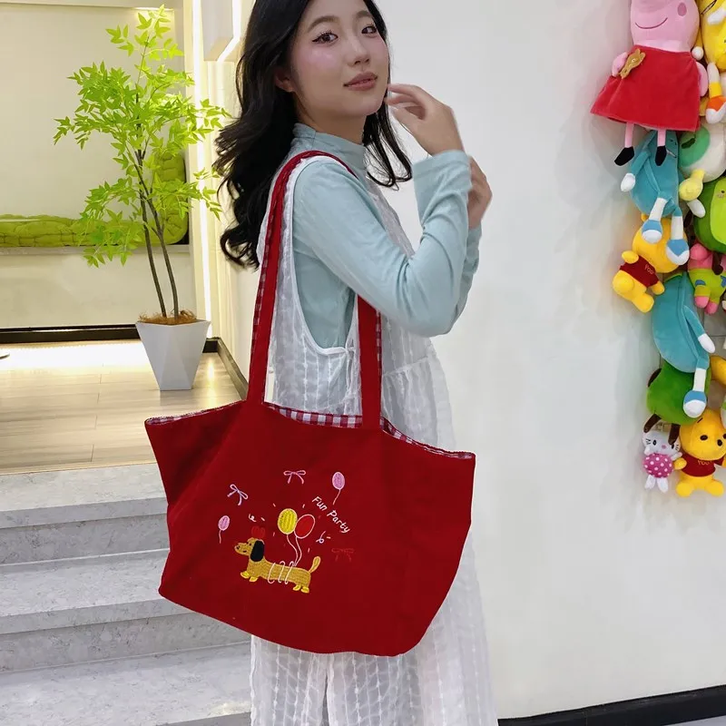 YUANTUZHE Strips Tote Bag Shopping Bag Shoulder Bags Women's Multicolor-1