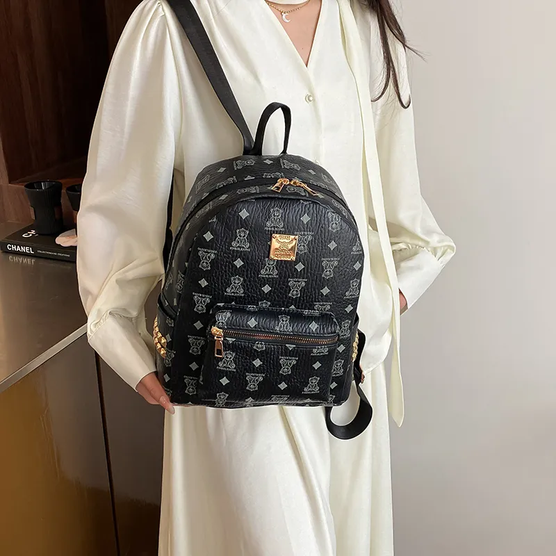 YUANTUZHE PU Backpack Women's Multicolor-6