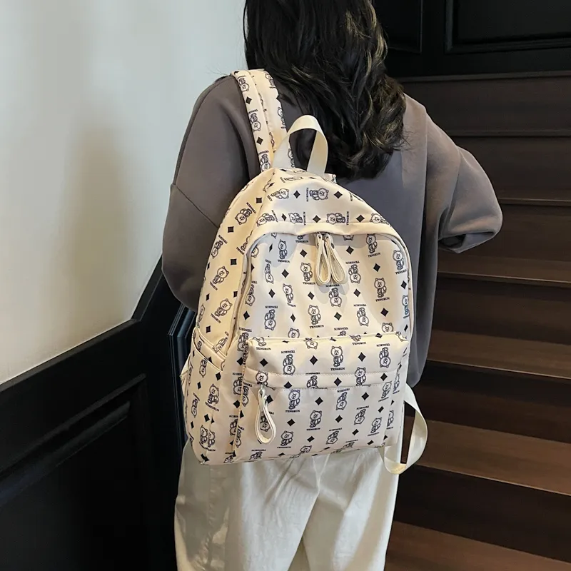 YUANTUZHE Fabric Large Capacity Backpack Regular Women's Multicolor-10