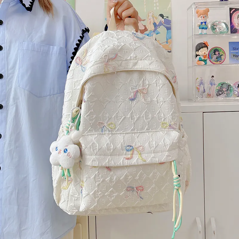 YUANTUZHE Nylon Backpack Women's Multicolor-1
