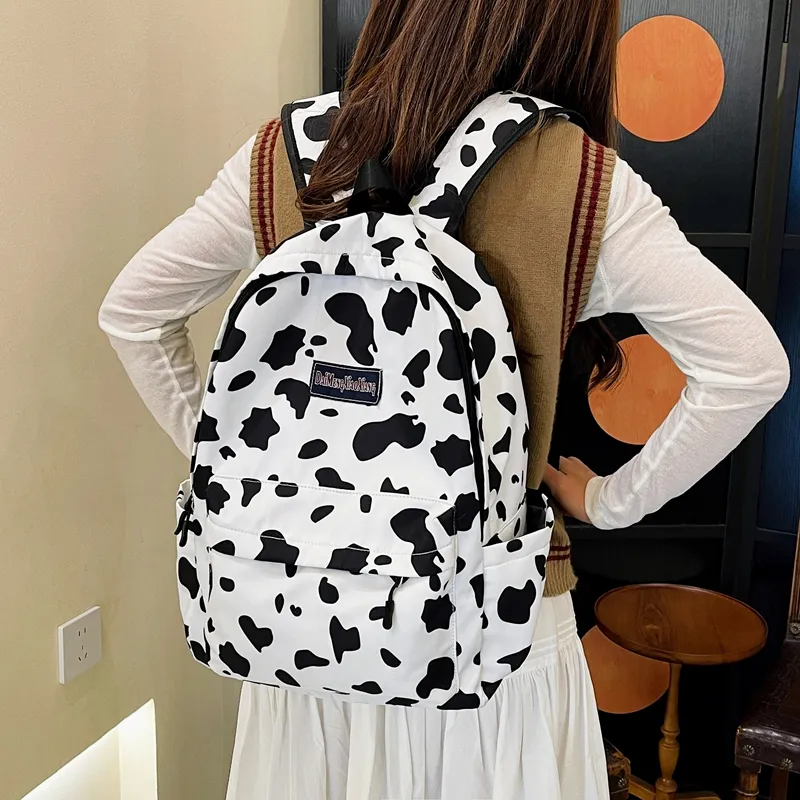 YUANTUZHE Canvas Backpack Regular Women's Multicolor-17