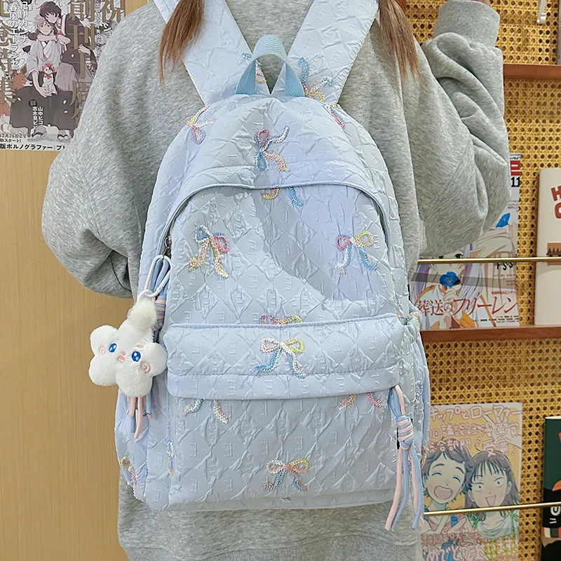 YUANTUZHE Nylon Backpack Women's Multicolor-13