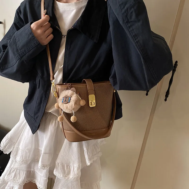 YUANTUZHE PU Bucket Bag Handbag Women's Multicolor-20