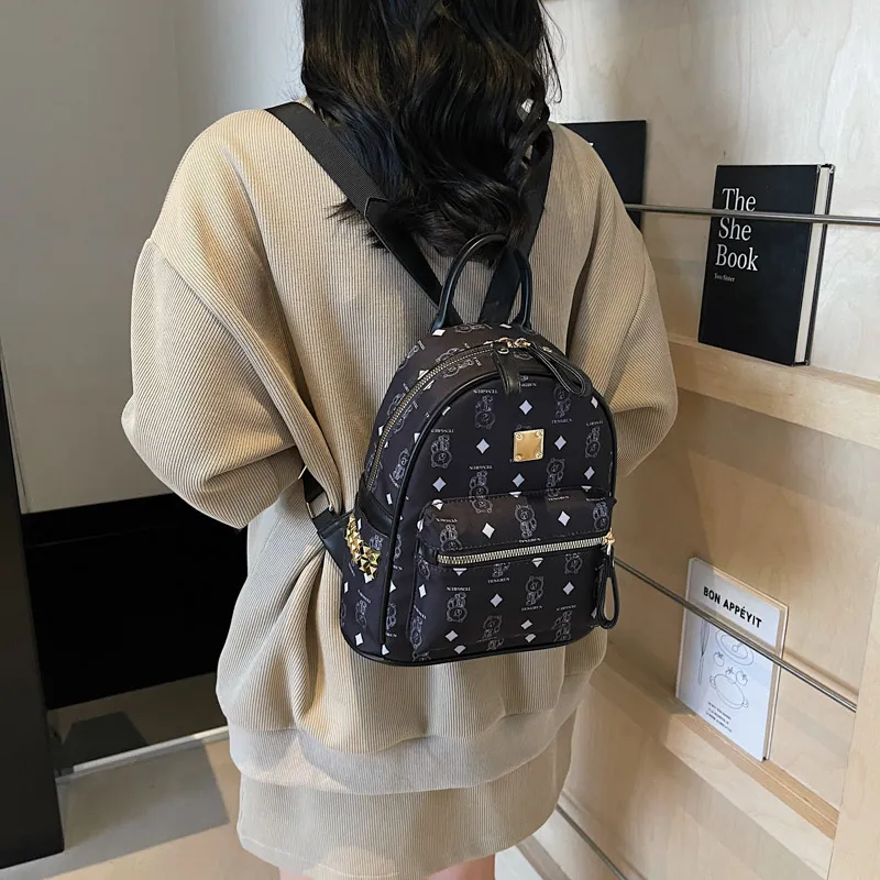 YUANTUZHE Pu Backpack Regular Women's Multicolor-20