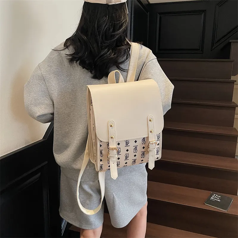 YUANTUZHE PU Backpack Women's Multicolor-11