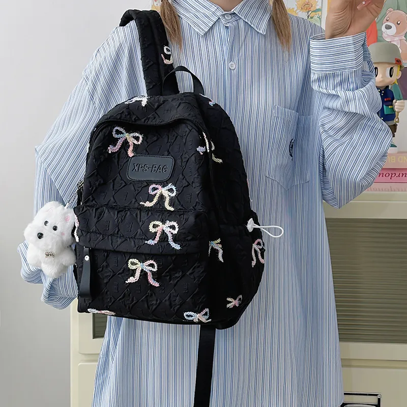 YUANTUZHE Nylon Backpack Women's Multicolor-7