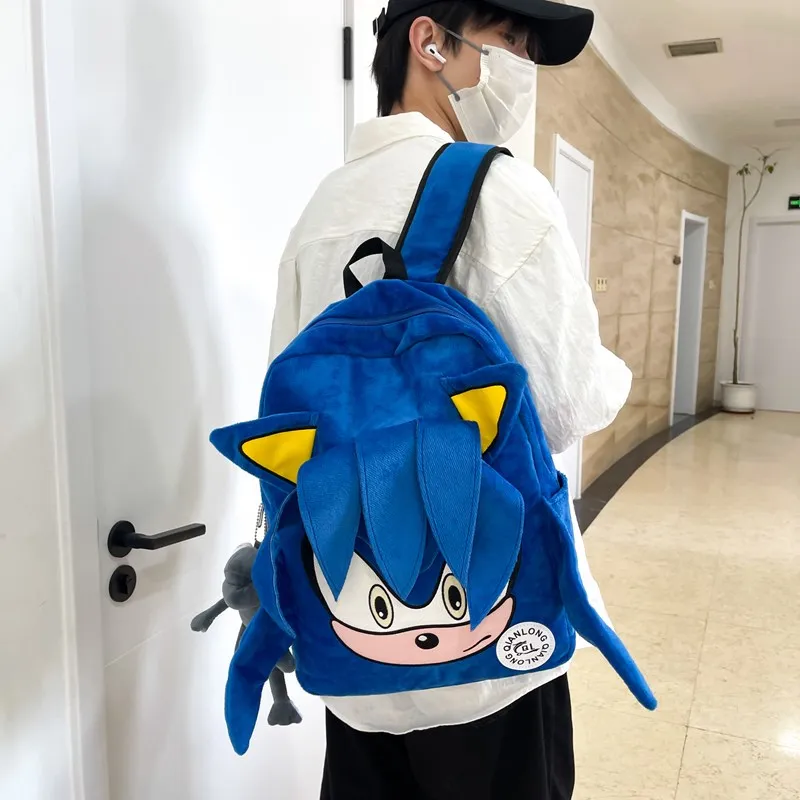 YUANTUZHE Plush Backpack Unisex Multicolor-23