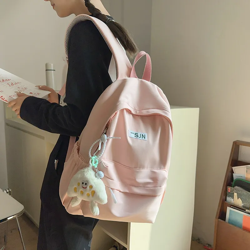 YUANTUZHE Nylon Backpack Regular Women's Multicolor-9