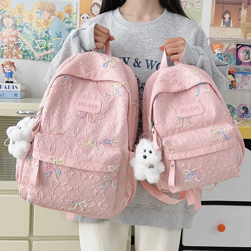 YUANTUZHE Nylon Backpack Women's Multicolor-4
