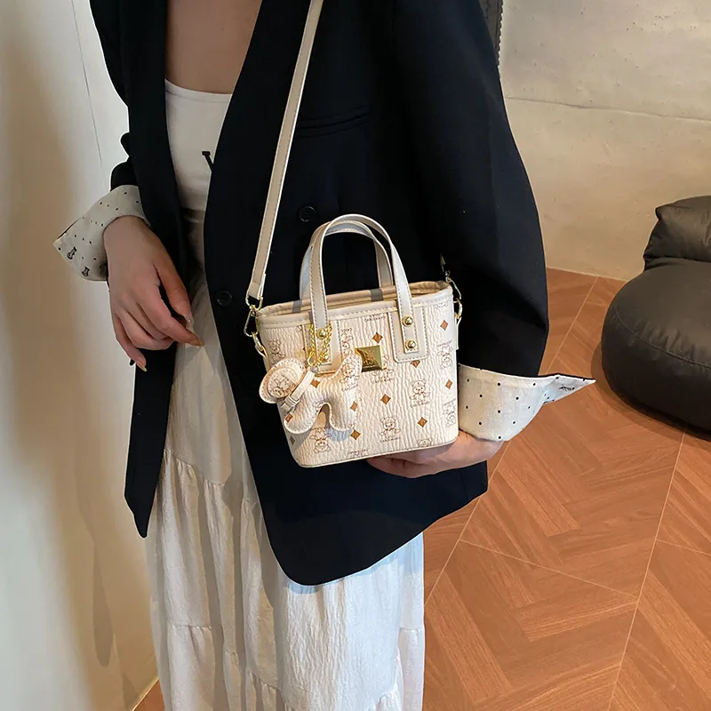 YUANTUZHE PU Basket Bag, Shoulder Bag, Handbag Women's Multicolor-3