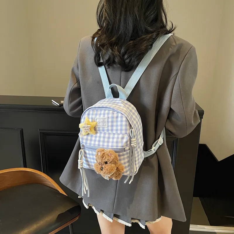 YUANTUZHE Fabric Backpack Regular Women's Multicolor-7
