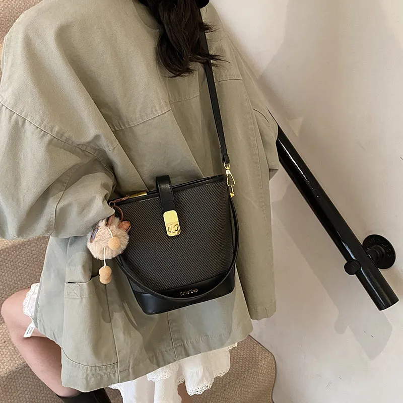 YUANTUZHE PU Bucket Bag Handbag Women's Multicolor-9