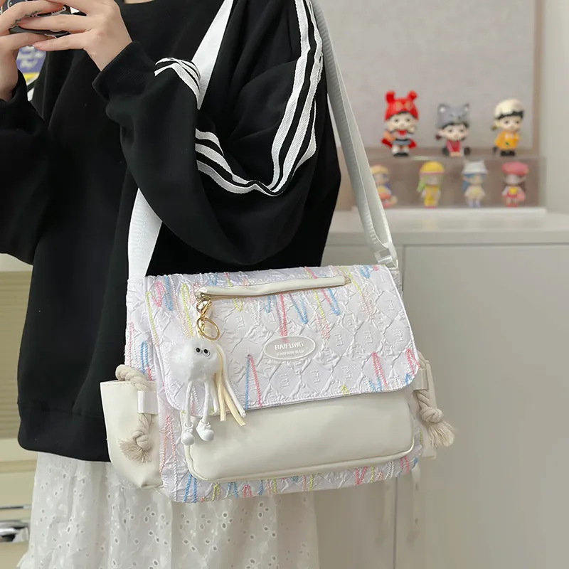 YUANTUZHE Polyester Crossbody Bag Regular Women's Multicolor-3